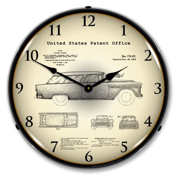 Alternative view of 1955 Chevrolet Nomad Wagon Patent