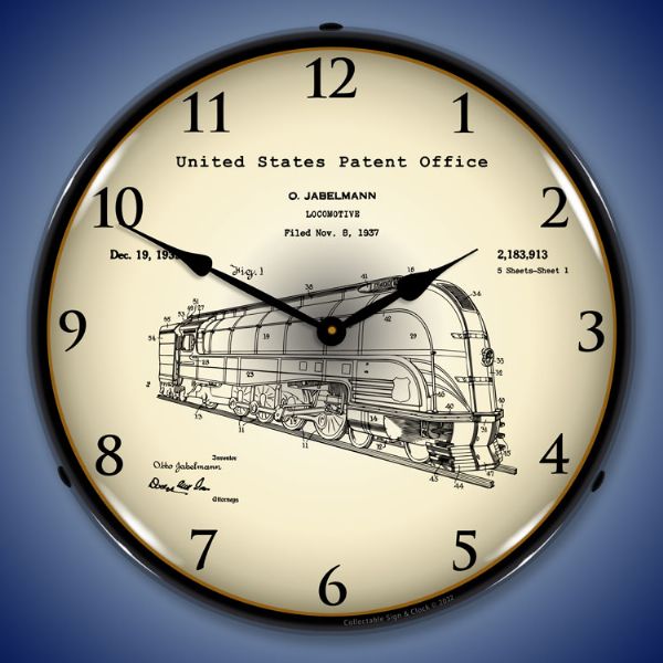 1937 Jabelmann Locomotive Patent