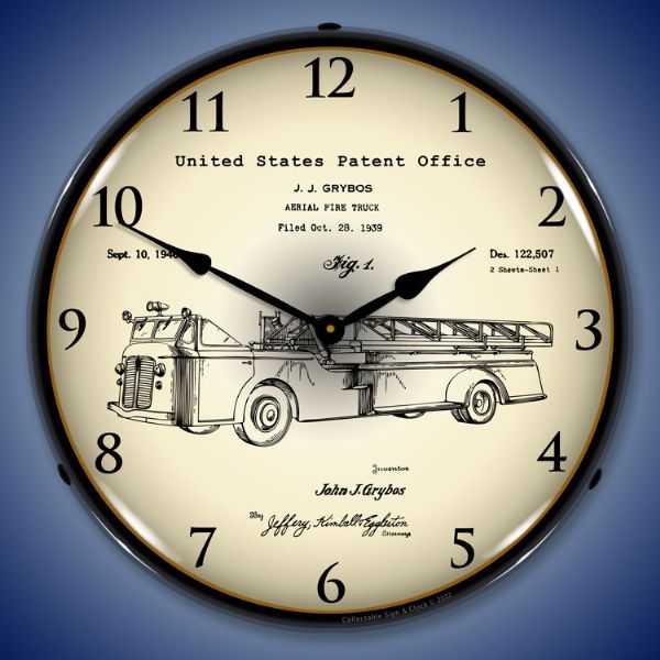 1939 Fire Truck Patent