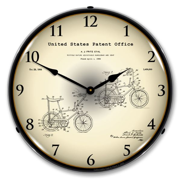 Alternative view of 1968 Stingray Bicycle Patent