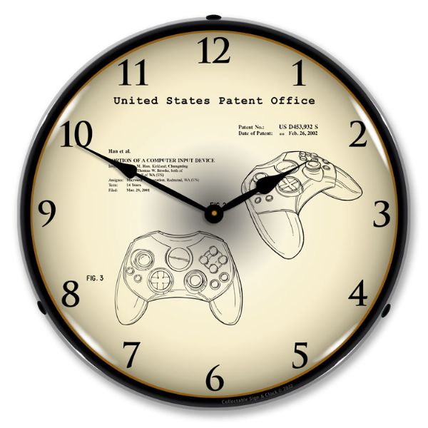 Alternative view of Microsoft XBox Controller 2001 Patent