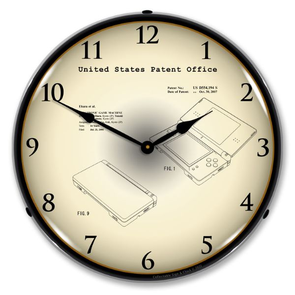 Alternative view of Nintendo DS Electronic Game 2006 Patent