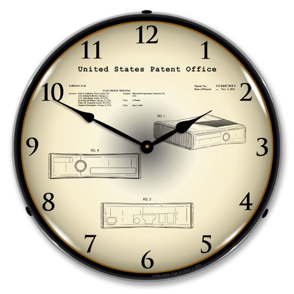 Alternative view of Xbox 360 Electronic 2010 Patent