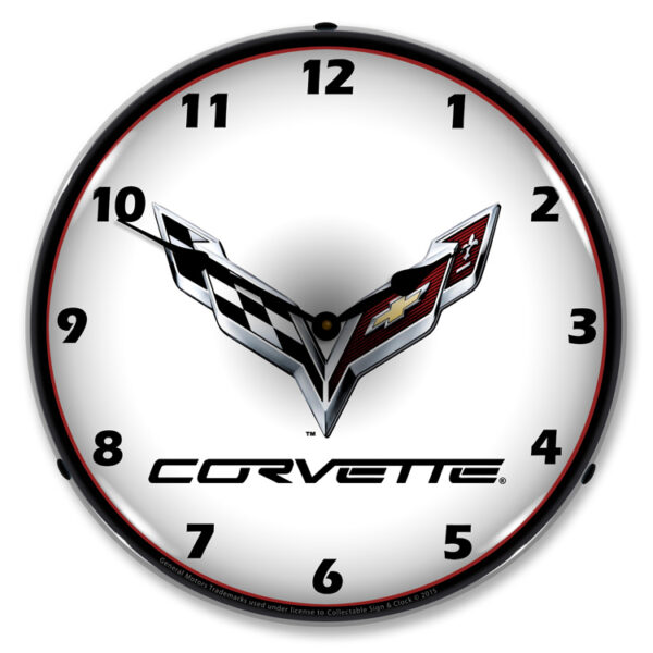 Alternative view of C7 Corvette