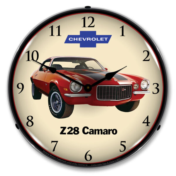 Alternative view of 1972 Z28 Camaro
