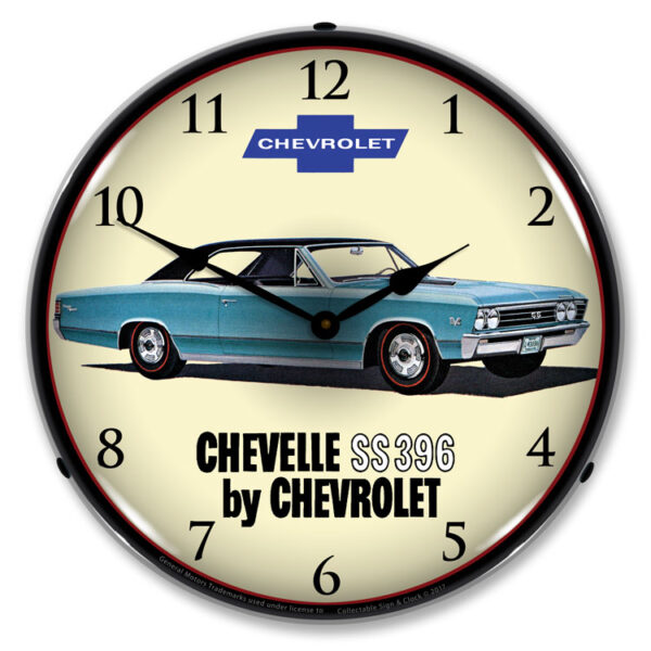 Alternative view of 1967 Chevelle SS 396