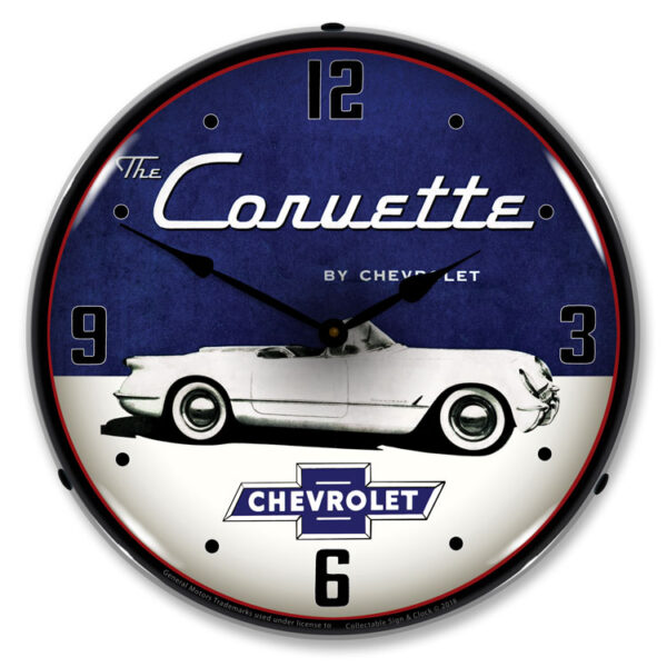 Alternative view of 1954 Corvette