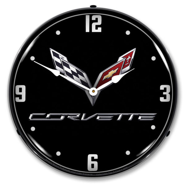 Alternative view of C7 Corvette Black Tie