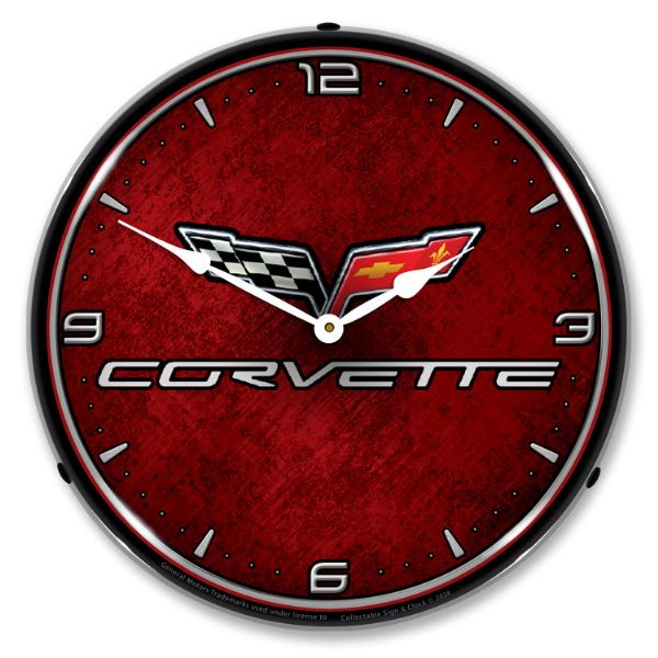 Alternative view of C6 Corvette