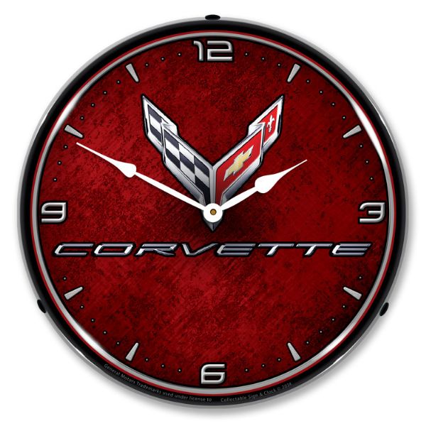 Alternative view of C8 Corvette