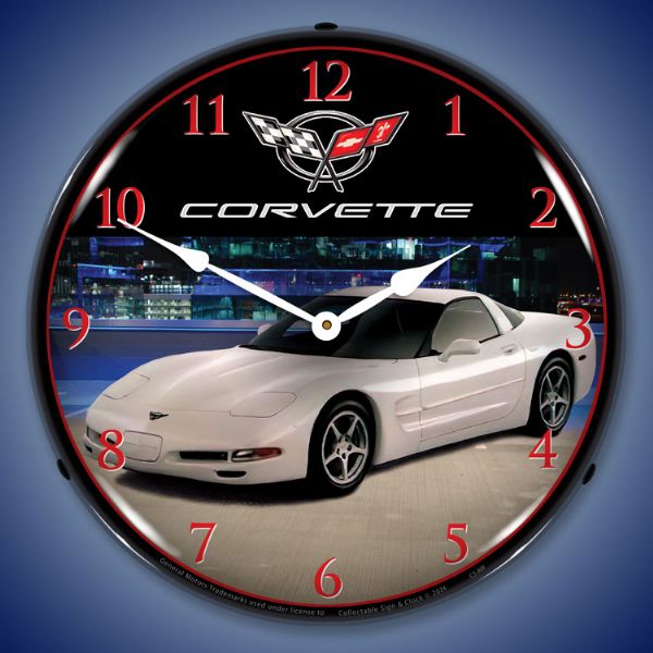 C5 Corvette Arctic White