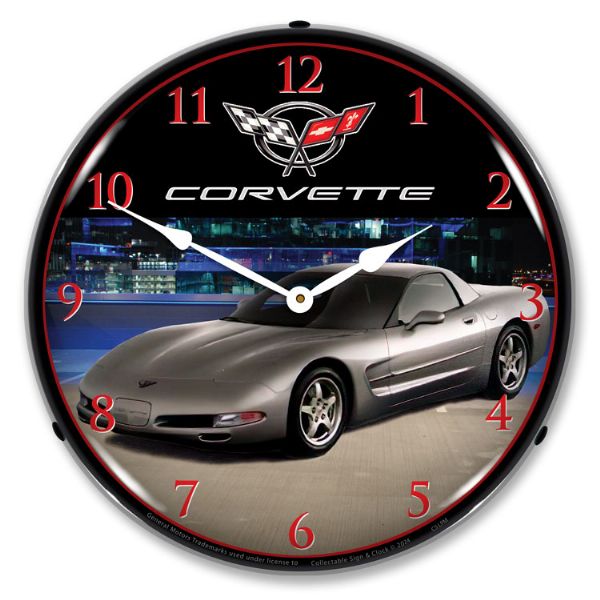 Alternative view of C5 Corvette Light Pewter Metallic