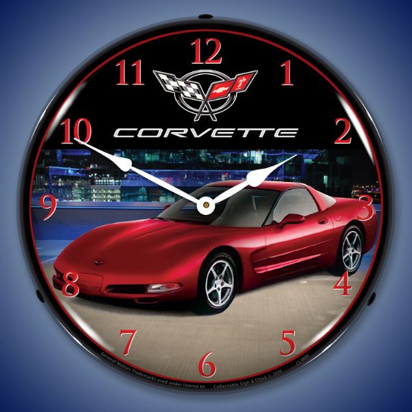 C5 Corvette Magnetic Red Metallic