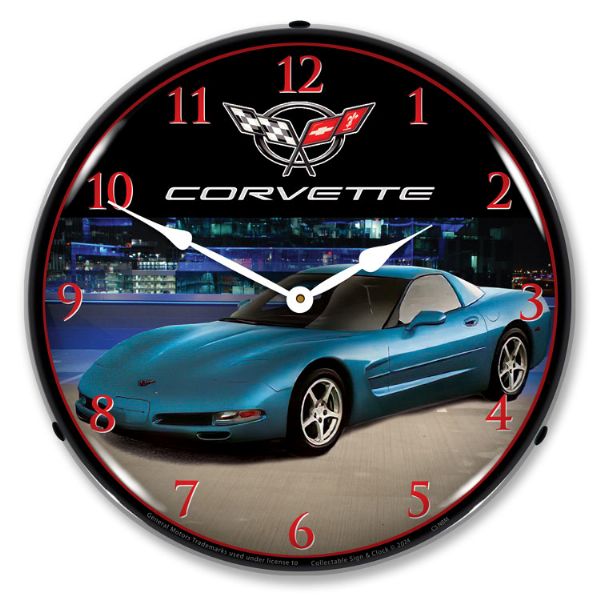 Alternative view of C5 Corvette Nassan Blue Metallic