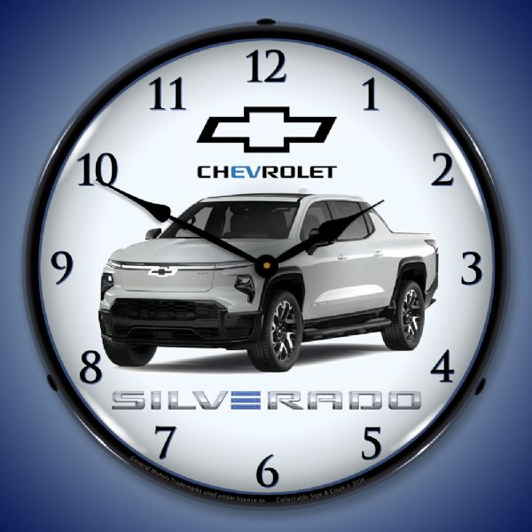 2024 Silverado EV Summit White