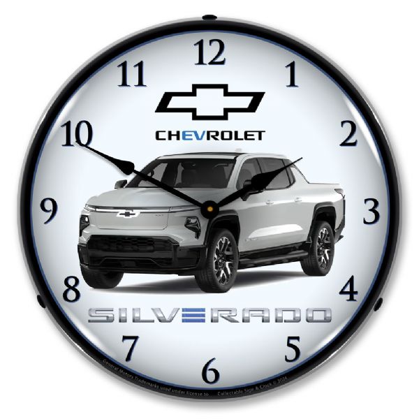 Alternative view of 2024 Silverado EV Summit White