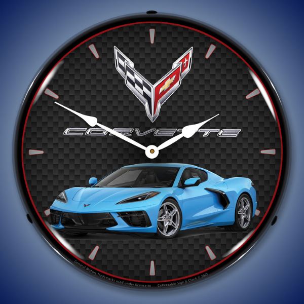 C8 Corvette Rapid Blue