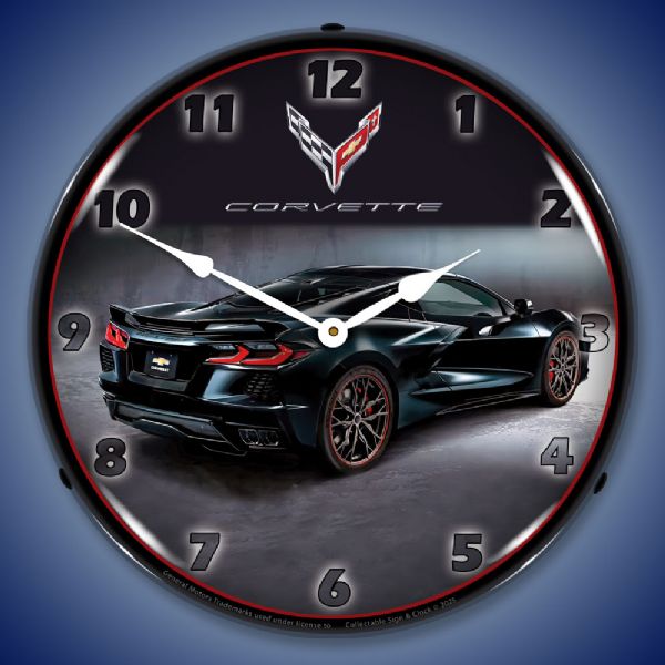 C8 Corvette in Black