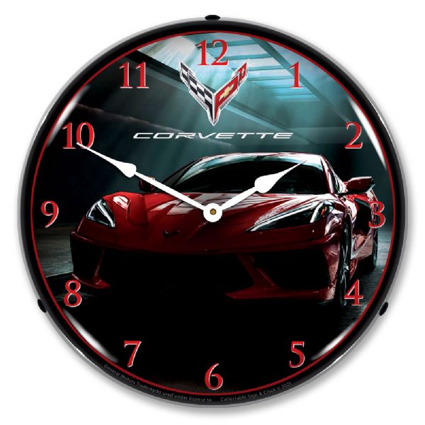 Alternative view of C8 Corvette American Icon
