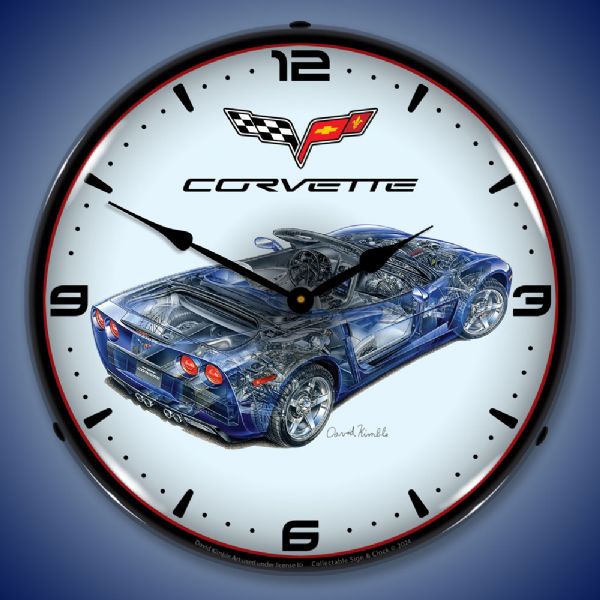 C6 Corvette Roadster Cutaway