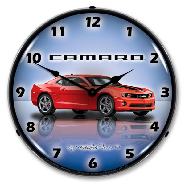 Alternative view of Camaro G5 Victory Red