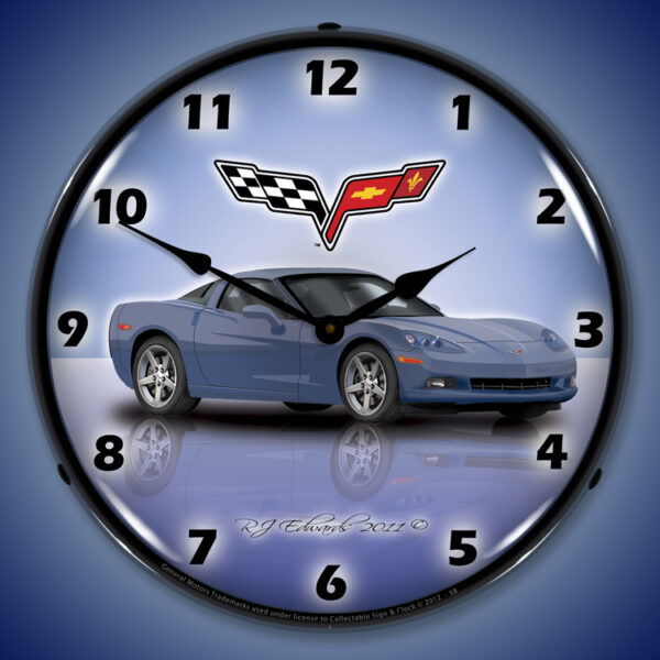 C6 Corvette Supersonic Blue