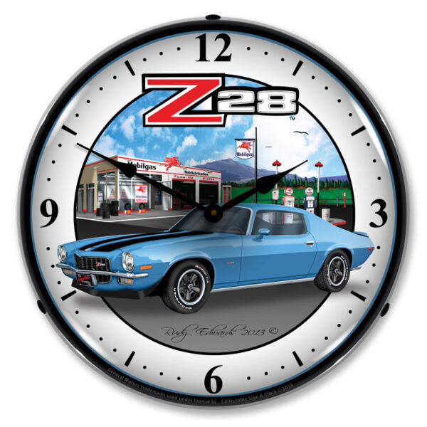 Alternative view of 1970 Z28 Camaro