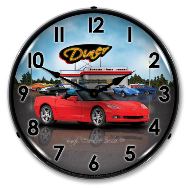 Alternative view of C6 Corvette Convertible Diner