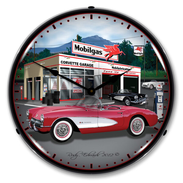 Alternative view of 1957 Corvette