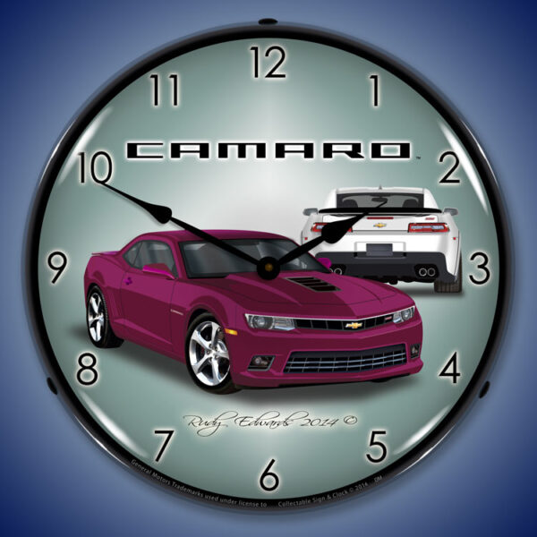 2014 SS Camaro Deep Magenta