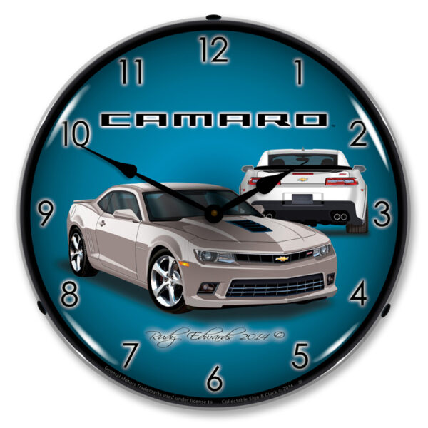 Alternative view of 2014 SS Camaro Silver Ice