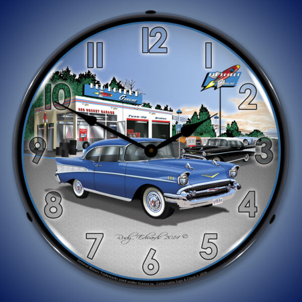 1957 Bel Air Rocket Gas