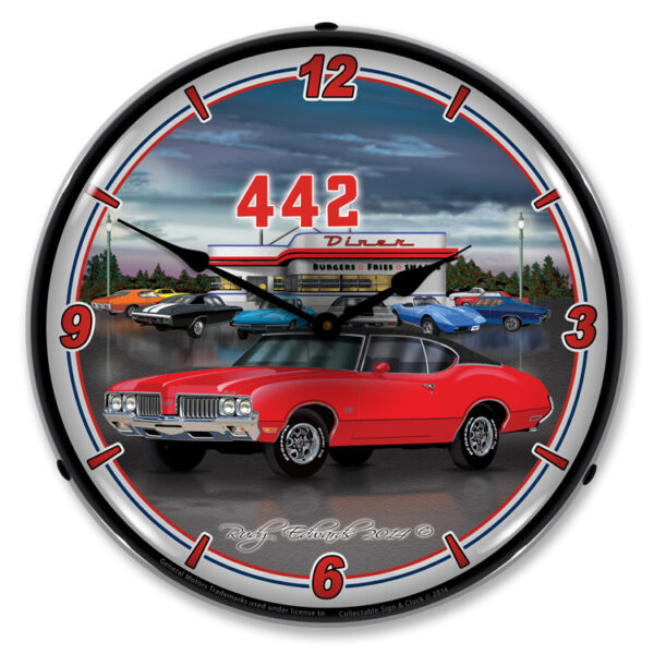 Alternative view of 1970 442 Oldsmobile