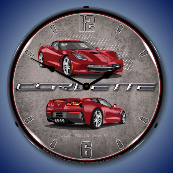 C7 Corvette Crystal Red