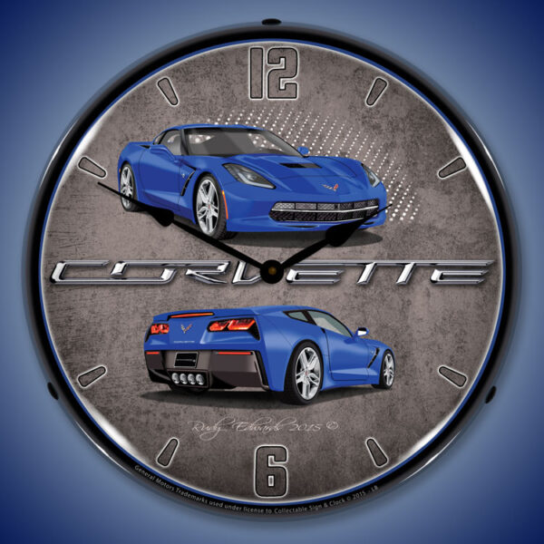 C7 Corvette Laguna Blue