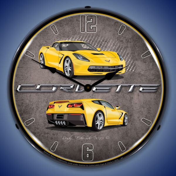 C7 Corvette Velocity Yellow