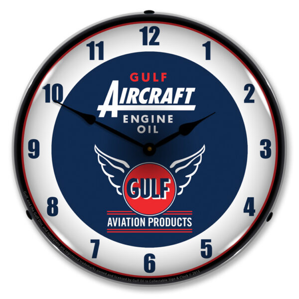 Alternative view of Gulf Aircraft Engine Oil