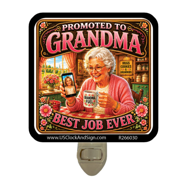 Alternative view of Promoted to Grandma