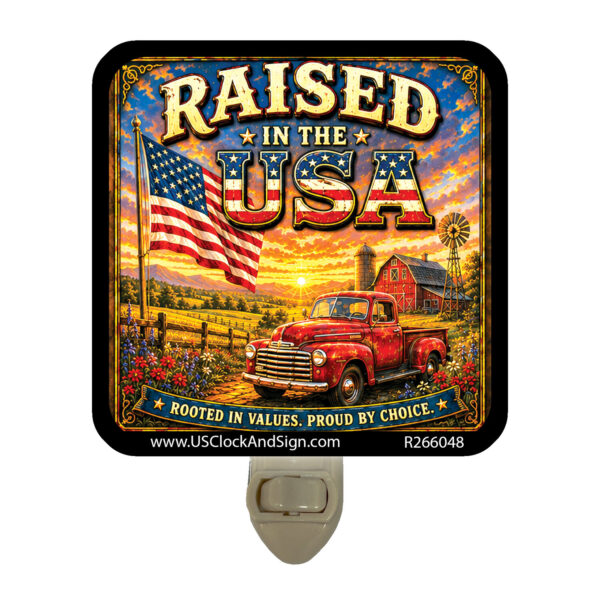 Alternative view of Raised in the USA