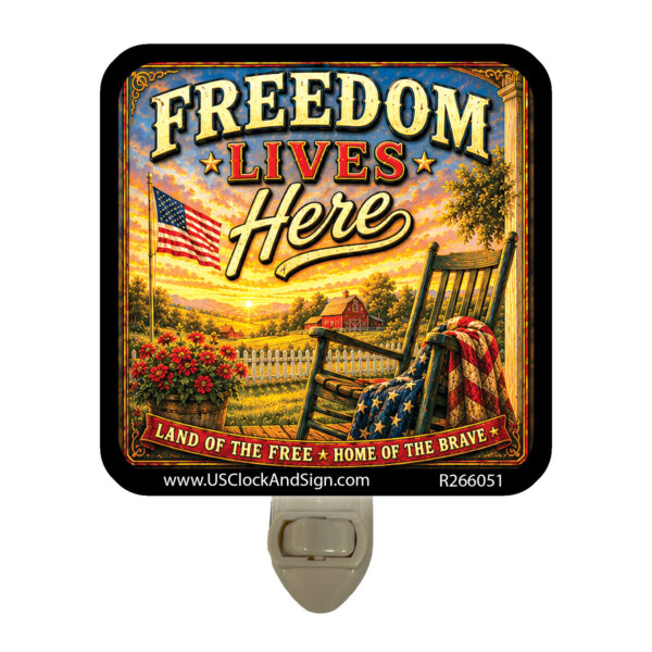 Alternative view of Freedom Lives Here
