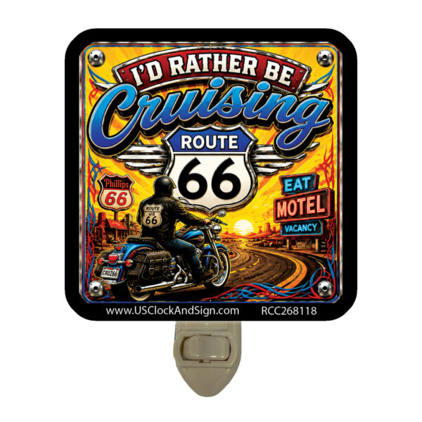 Alternative view of Route 66 Motorcycle