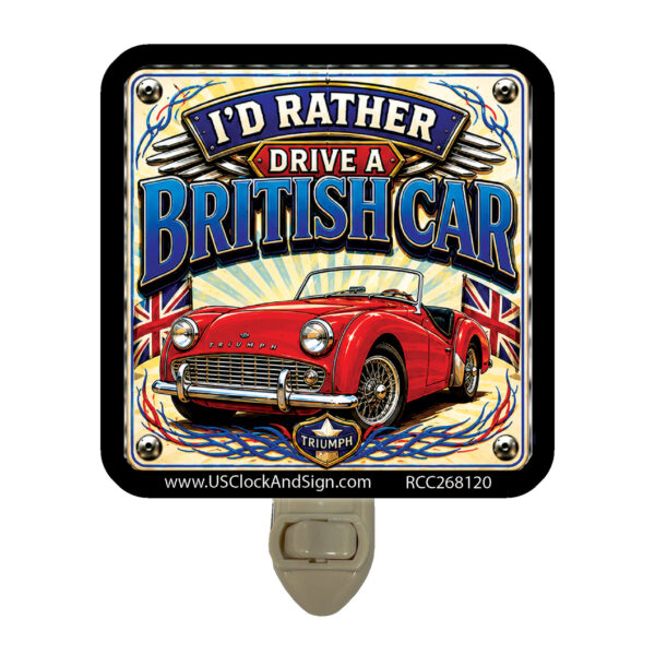 Alternative view of British Car