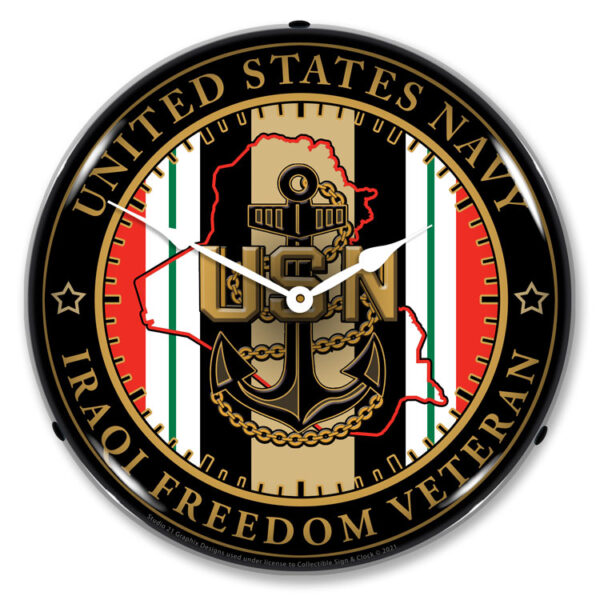 Alternative view of Navy Veteran Operation Iraqi Freedom