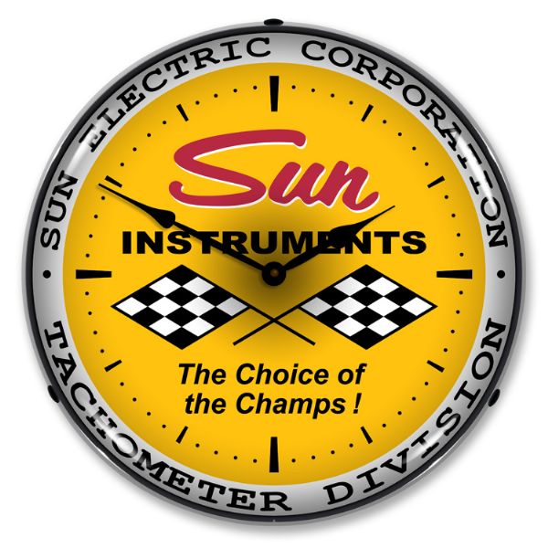 Alternative view of Sun Tachometer Yellow